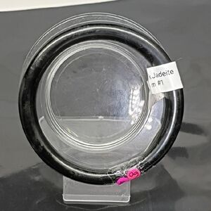 Elegant Black Bangle Bracelet